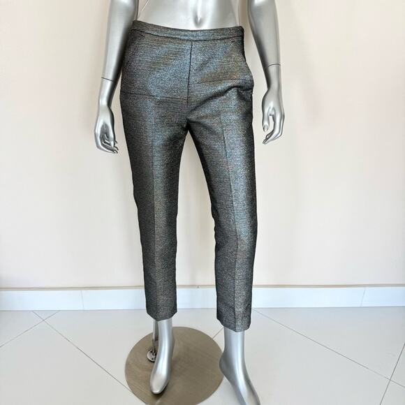 MSGM women shimmer pants size S Authentic Retail 480$ - Picture 1 of 8